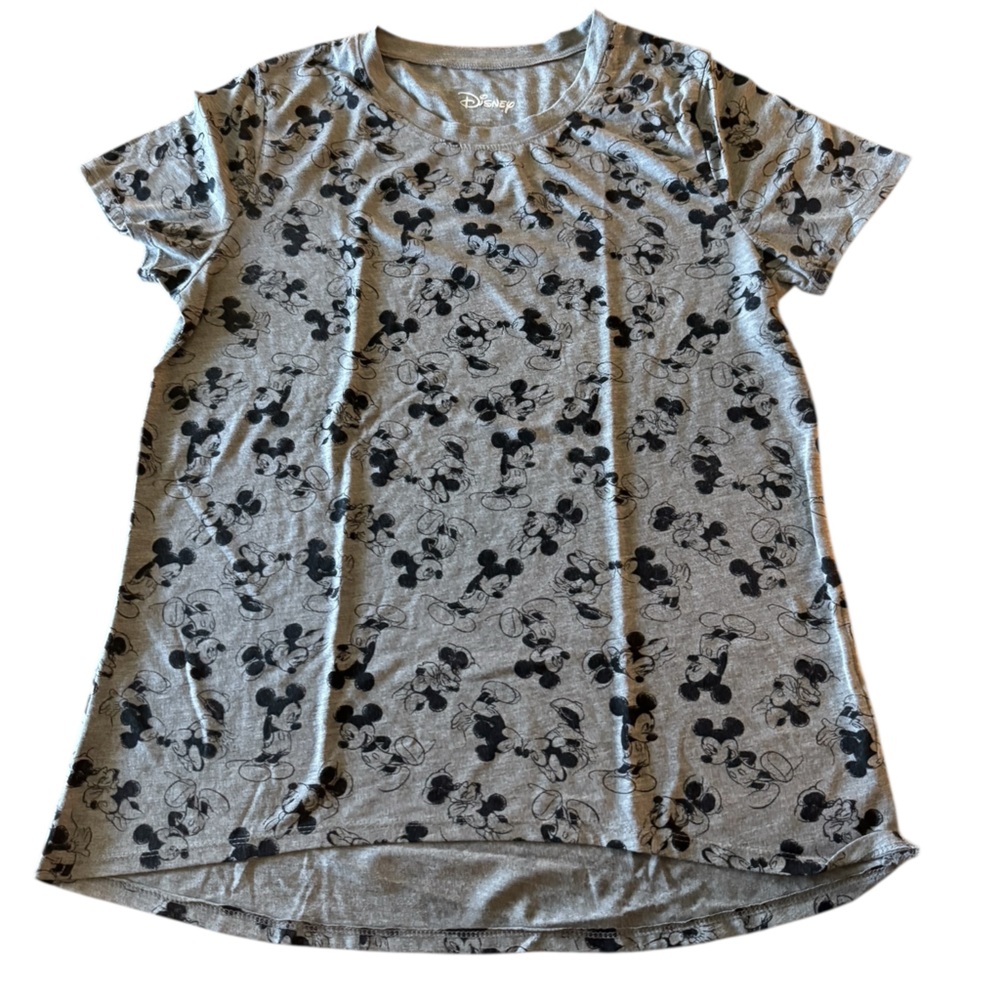 Disney | Charcoal Mickey Mouse Graphic Tee XL New Without Tags - Picture 5 of 12